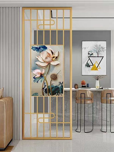 不銹鋼鋁雕屏風